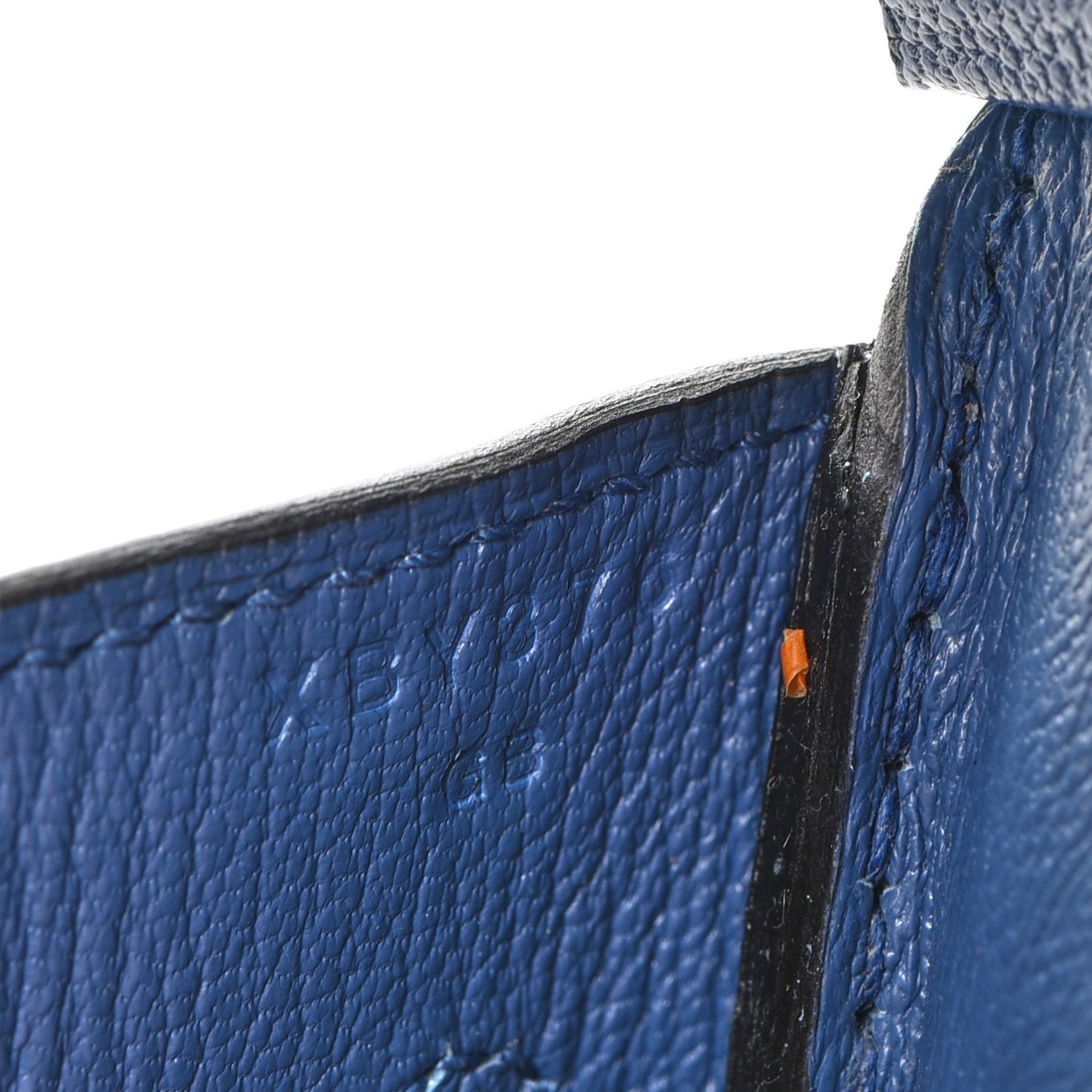Epsom Birkin 35 Bleu Agate