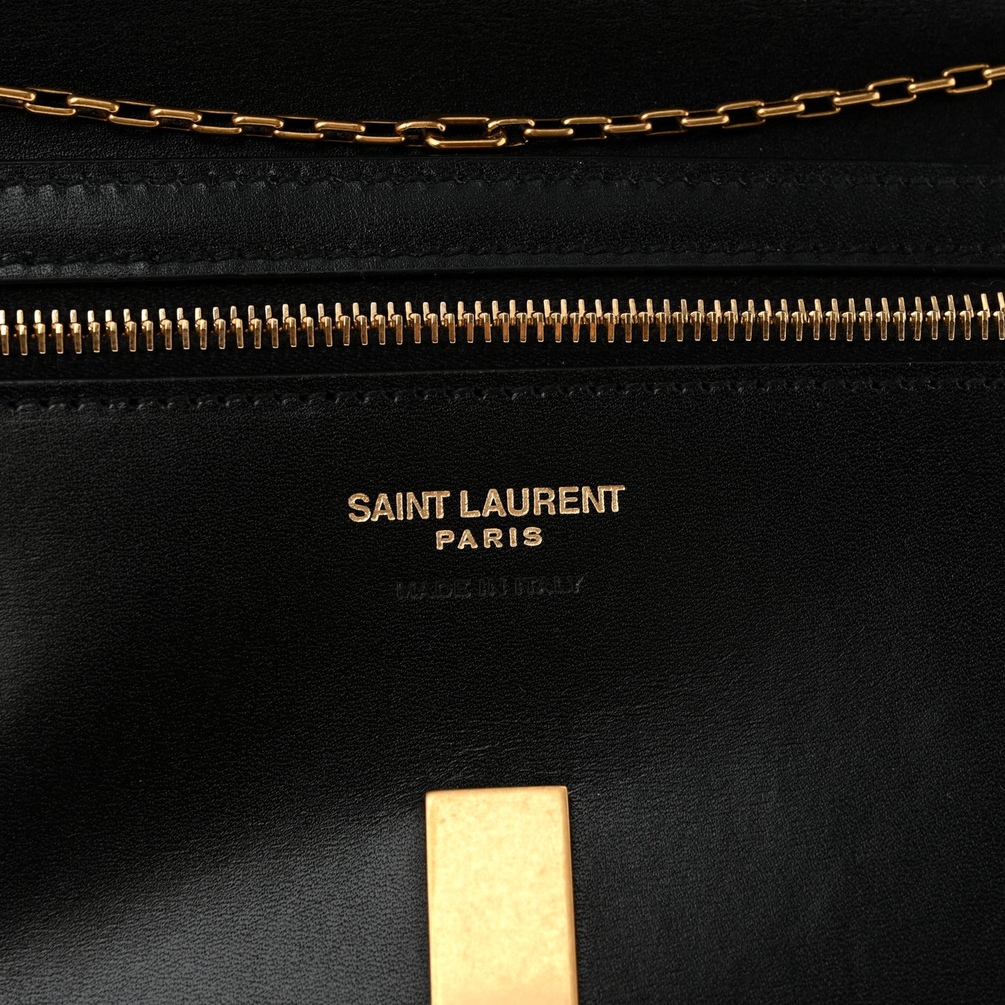 Box Calfskin Voltaire Wallet On Chain Black