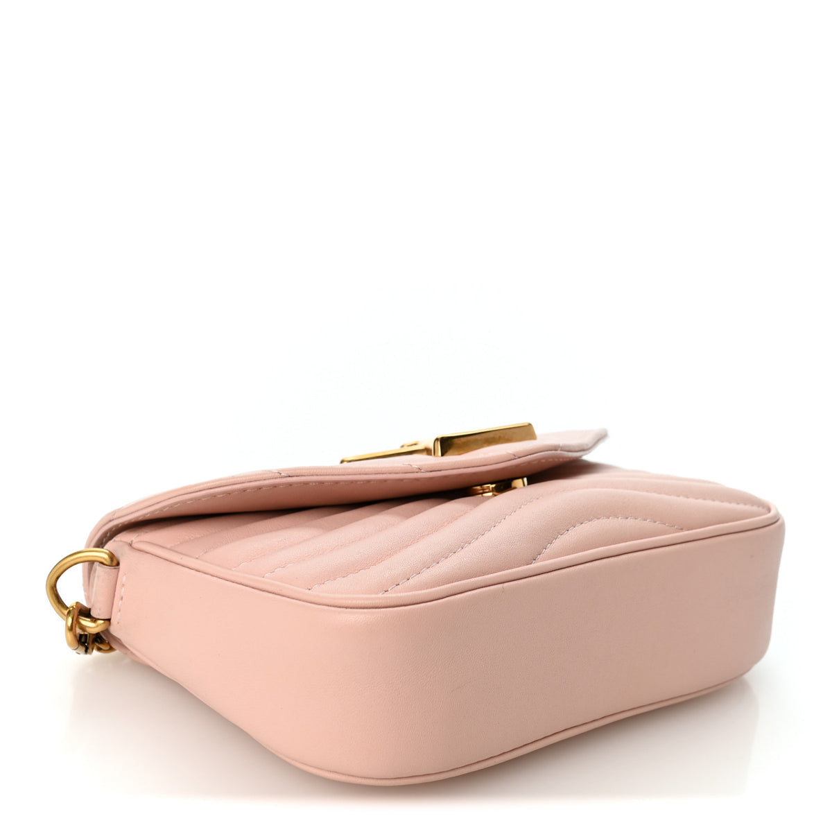 Louis Vuitton Calfskin New Wave Multi Pochette Rose Ballerine 4 of 11