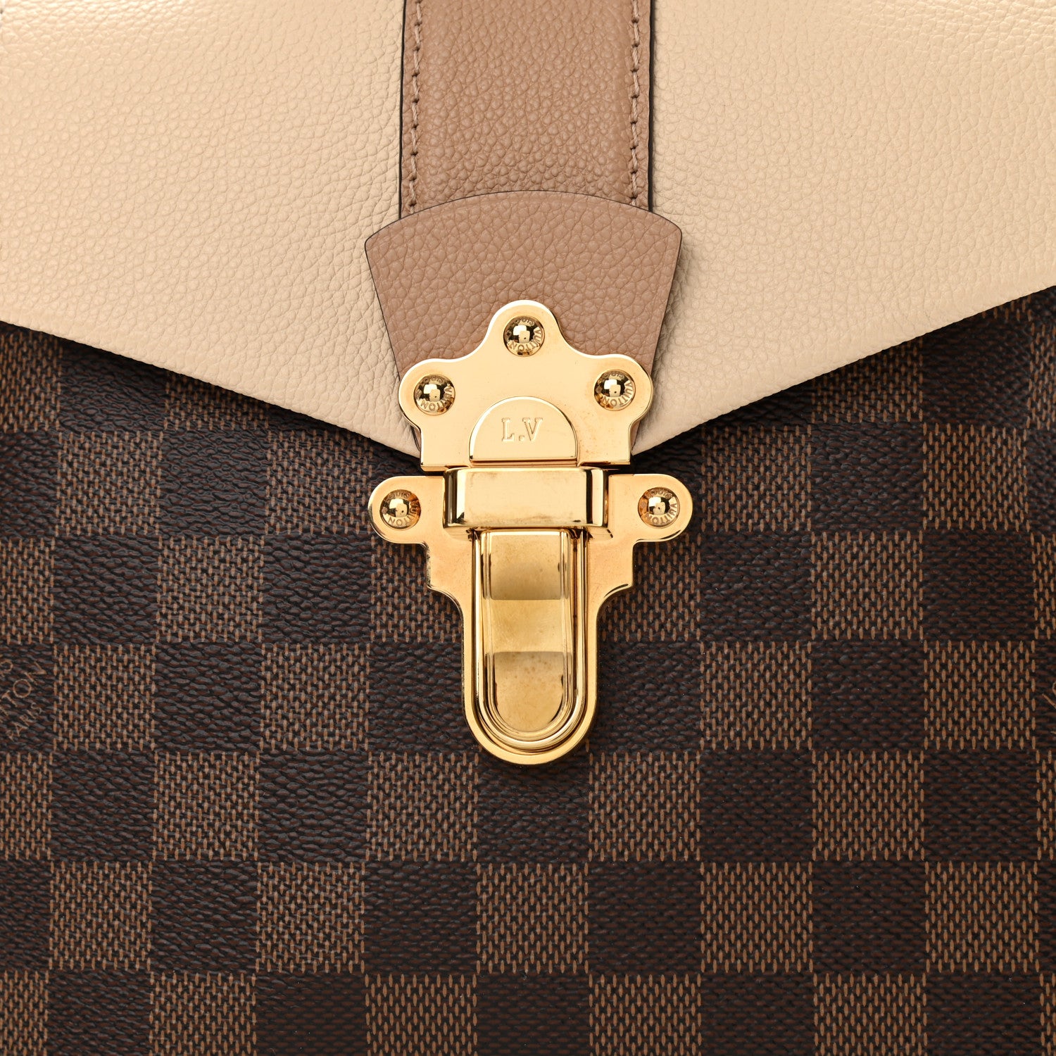 Louis Vuitton Damier Ebene Clapton Backpack Creme 8 of 11