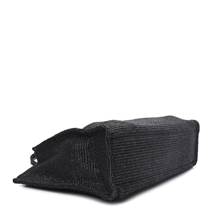 Givenchy Raffia Large G Shopping Tote Black 4 of 10