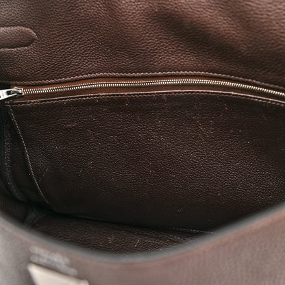 Hermes Togo Kelly Retourne 35 Chocolate 12 of 13