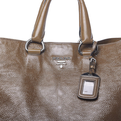 Prada Vernice Sfumata Tote Fumo Sfumato 10 of 12