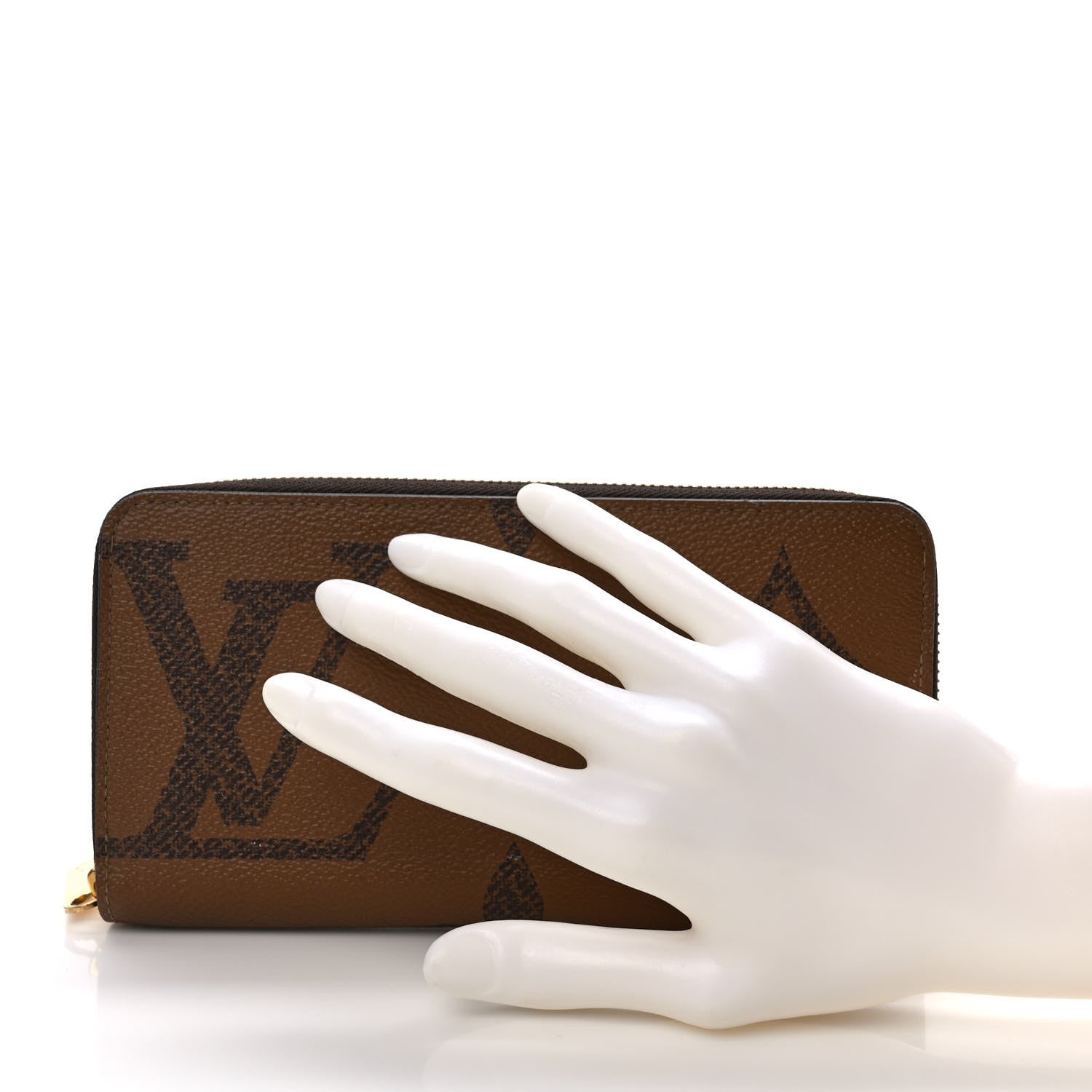 Louis Vuitton Reverse Monogram Giant Zippy Wallet 2 of 8