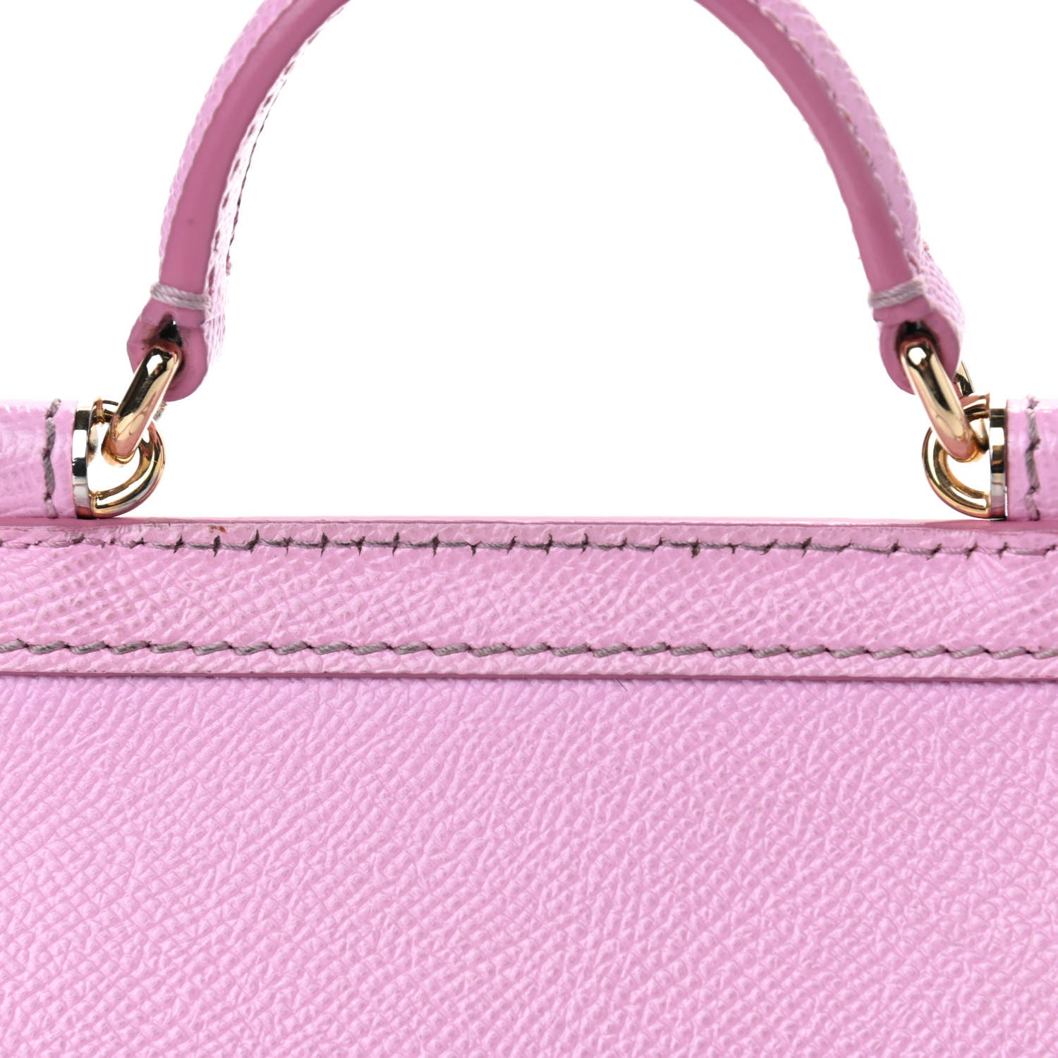 Dolce & Gabbana Dauphine Mini Miss Sicily Satchel Rosa Chiaro 5 of 6