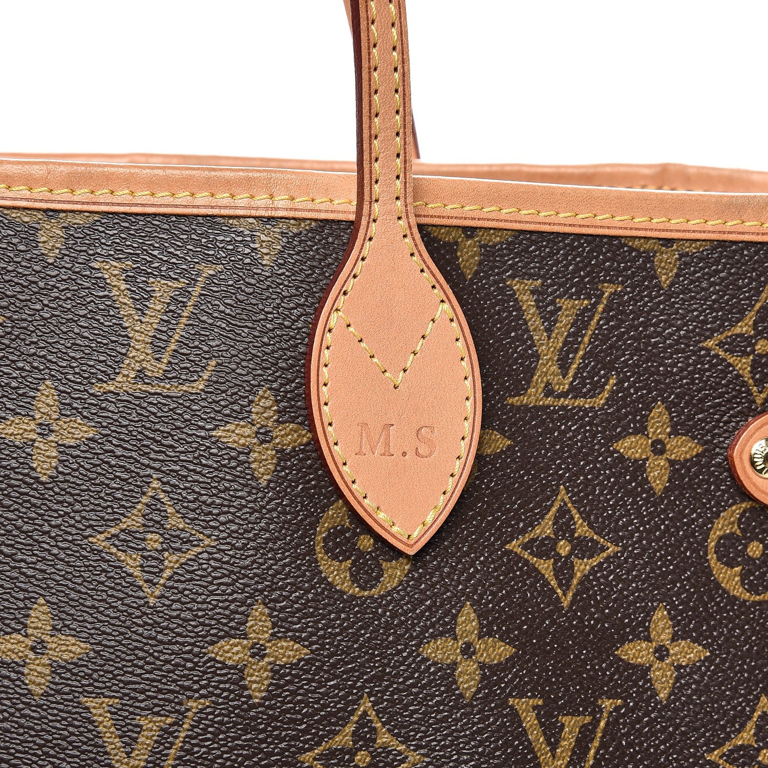 Louis Vuitton Monogram Neverfull MM 8 of 9
