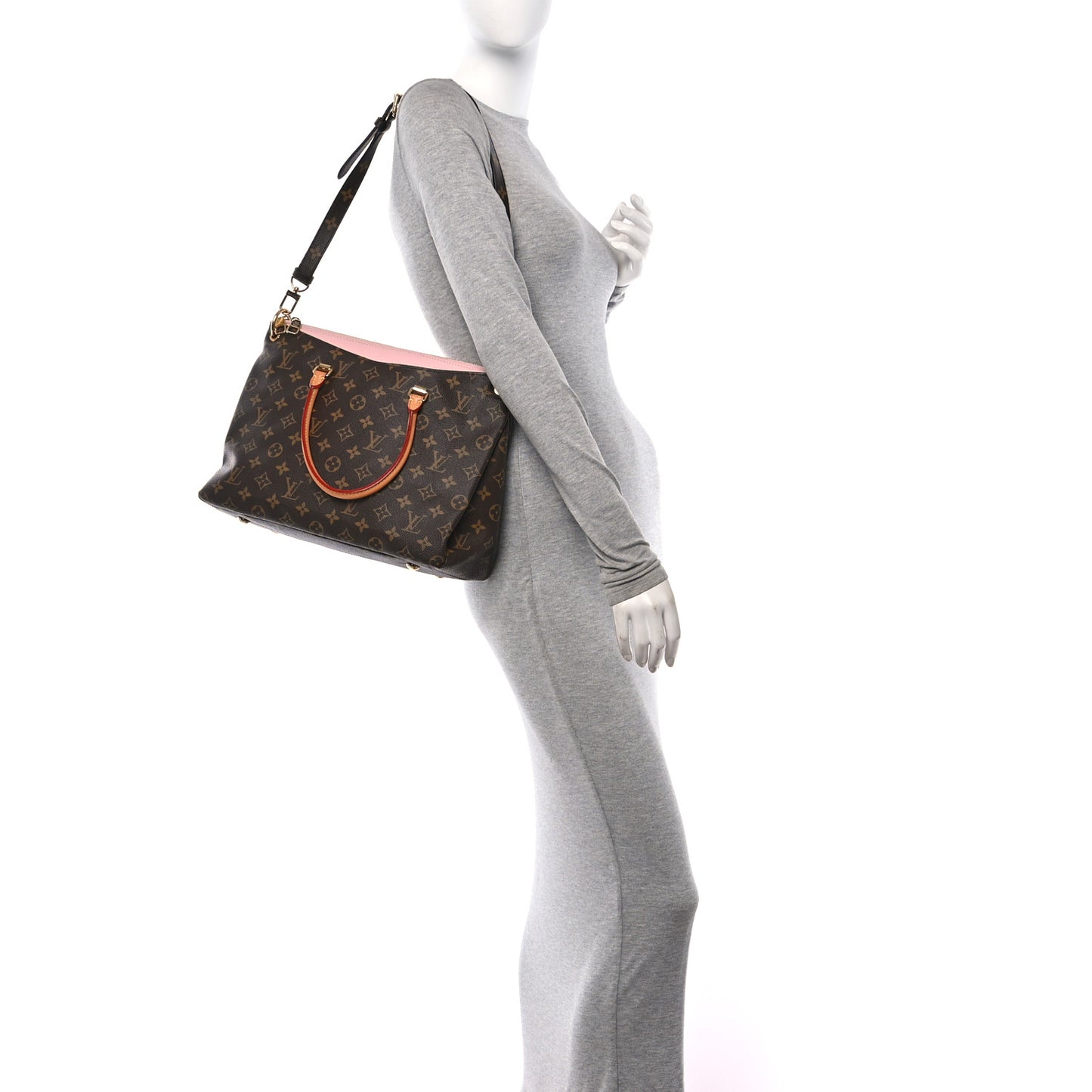 Monogram Pallas Rose Ballerine