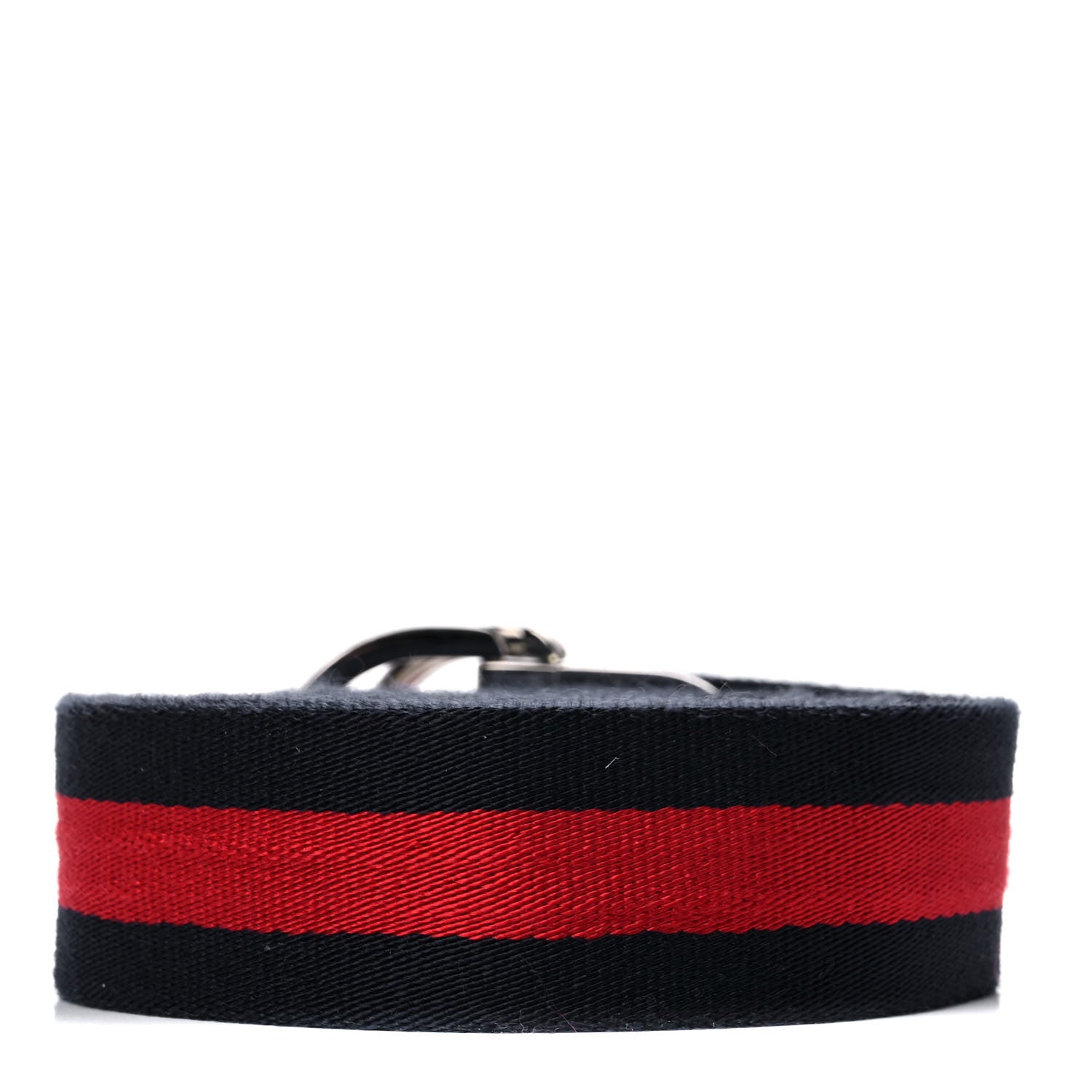 Gucci Nylon Buckle Web Belt 115 46 Red Blue 2 of 5