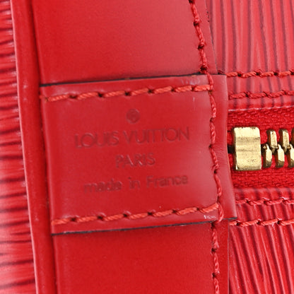 Louis Vuitton Epi Alma PM Castillan Red 6 of 9