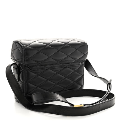 Saint Laurent Lambskin Matelasse Monogram June Box Bag Black 3 of 10
