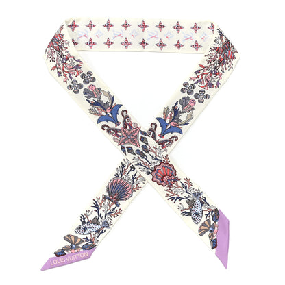 Louis Vuitton Silk Sea Of Love BB Bandeau White 1 of 3