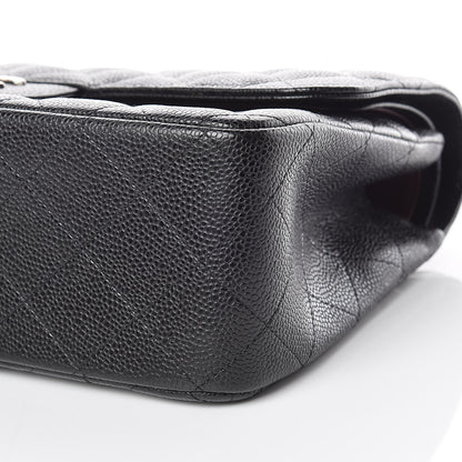 Chanel Caviar Quilted Jumbo Double Flap Black 9 of 9