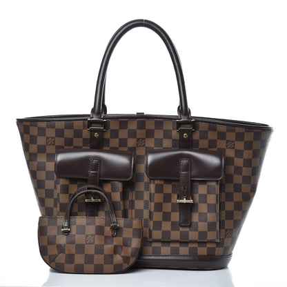 Louis Vuitton Damier Ebene Manosque GM 3 of 13