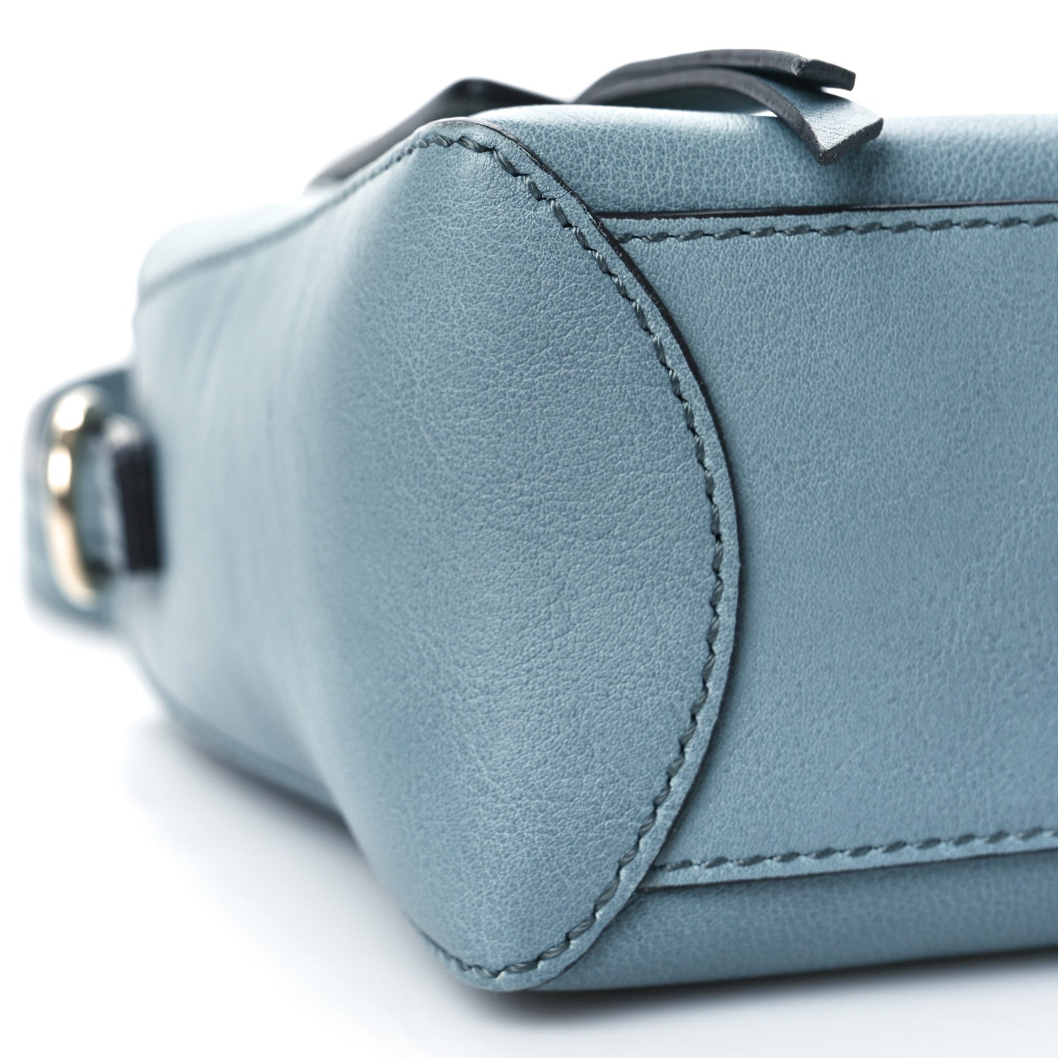 Chloe Calfskin Mini Faye Day Shoulder Bag Cloudy Blue 6 of 7