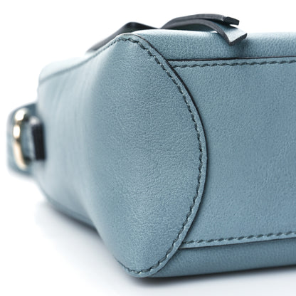 Chloe Calfskin Mini Faye Day Shoulder Bag Cloudy Blue 6 of 7