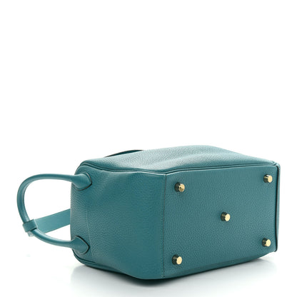 Hermes Taurillon Clemence Lindy 26 Vert Bosphore 4 of 9