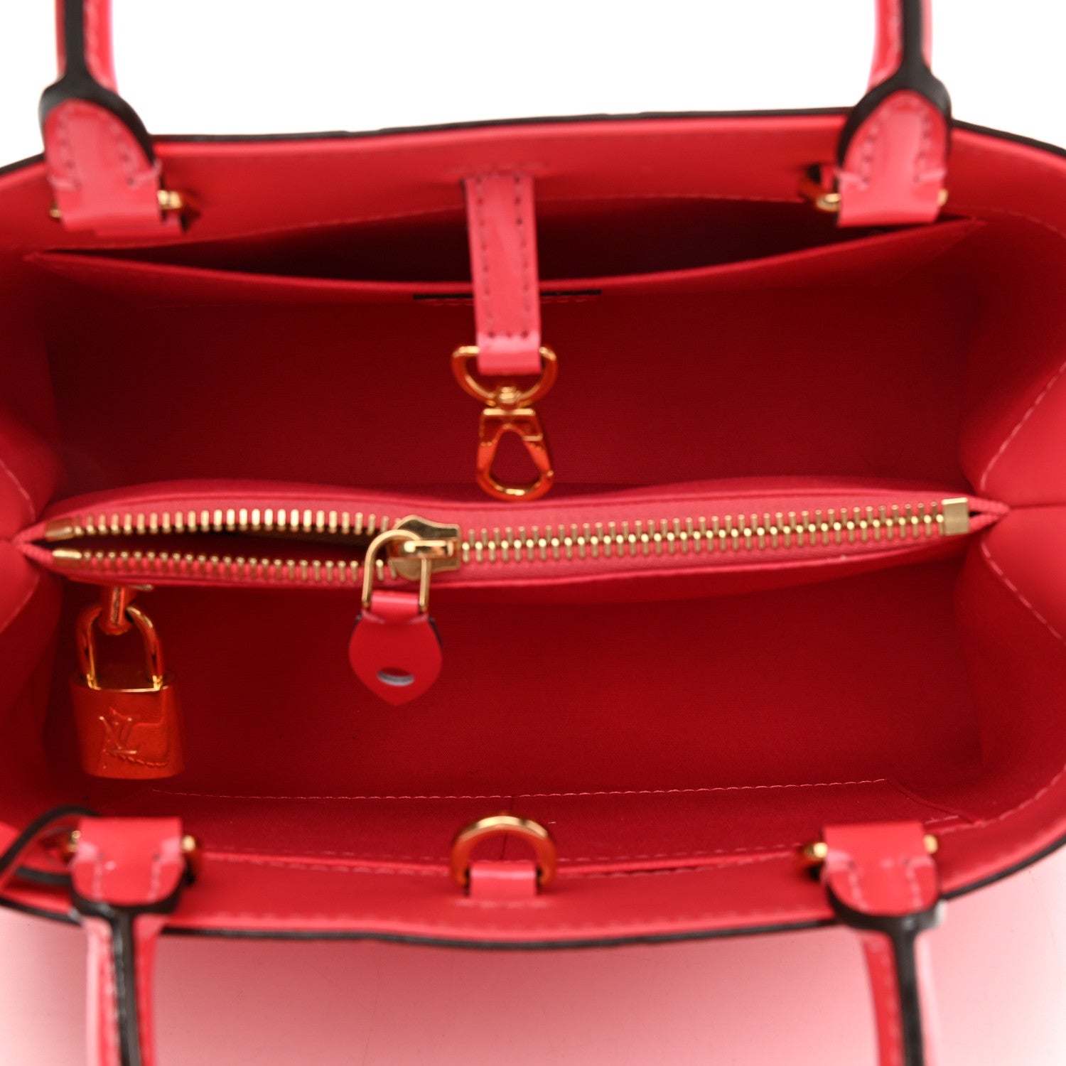 Louis Vuitton Vernis Montaigne BB Poppy 5 of 10