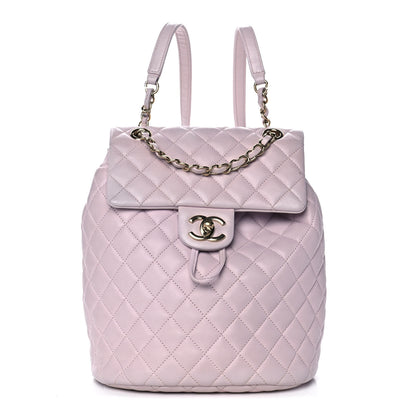 Chanel Lambskin Quilted Small Urban Spirit Backpack Light Pink 1 of 13