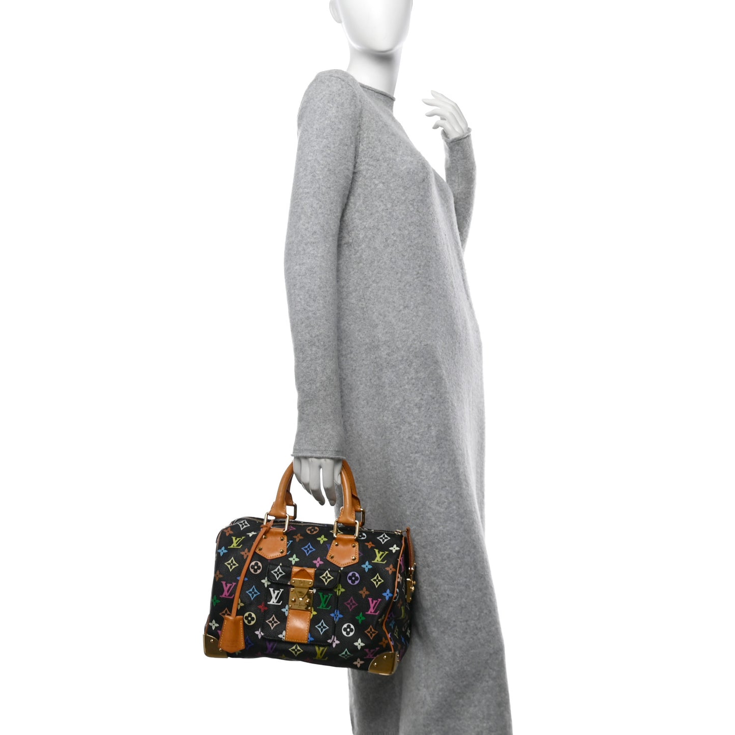 Monogram Multicolor Speedy 30 Black
