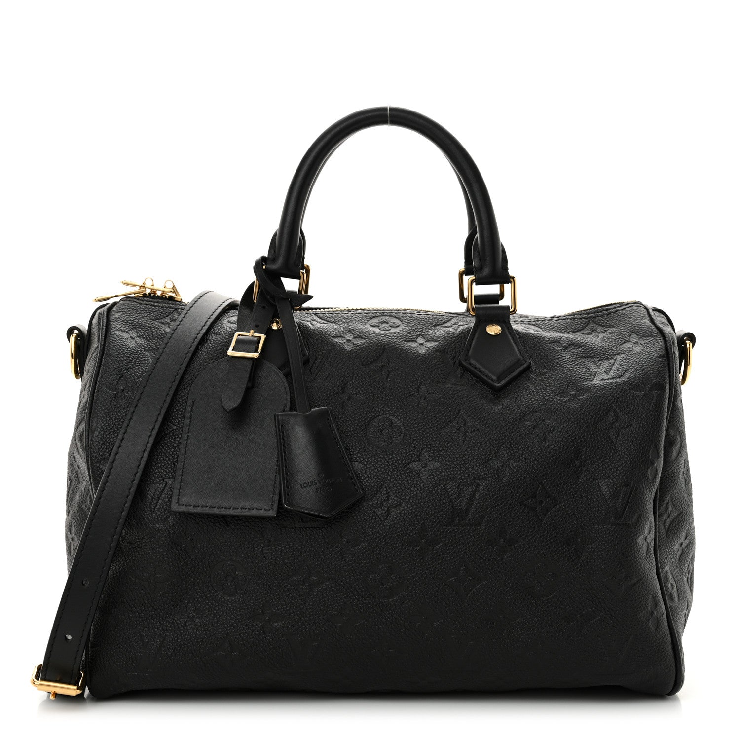 Louis Vuitton Empreinte Monogram Speedy Soft 30 Black 1 of 9