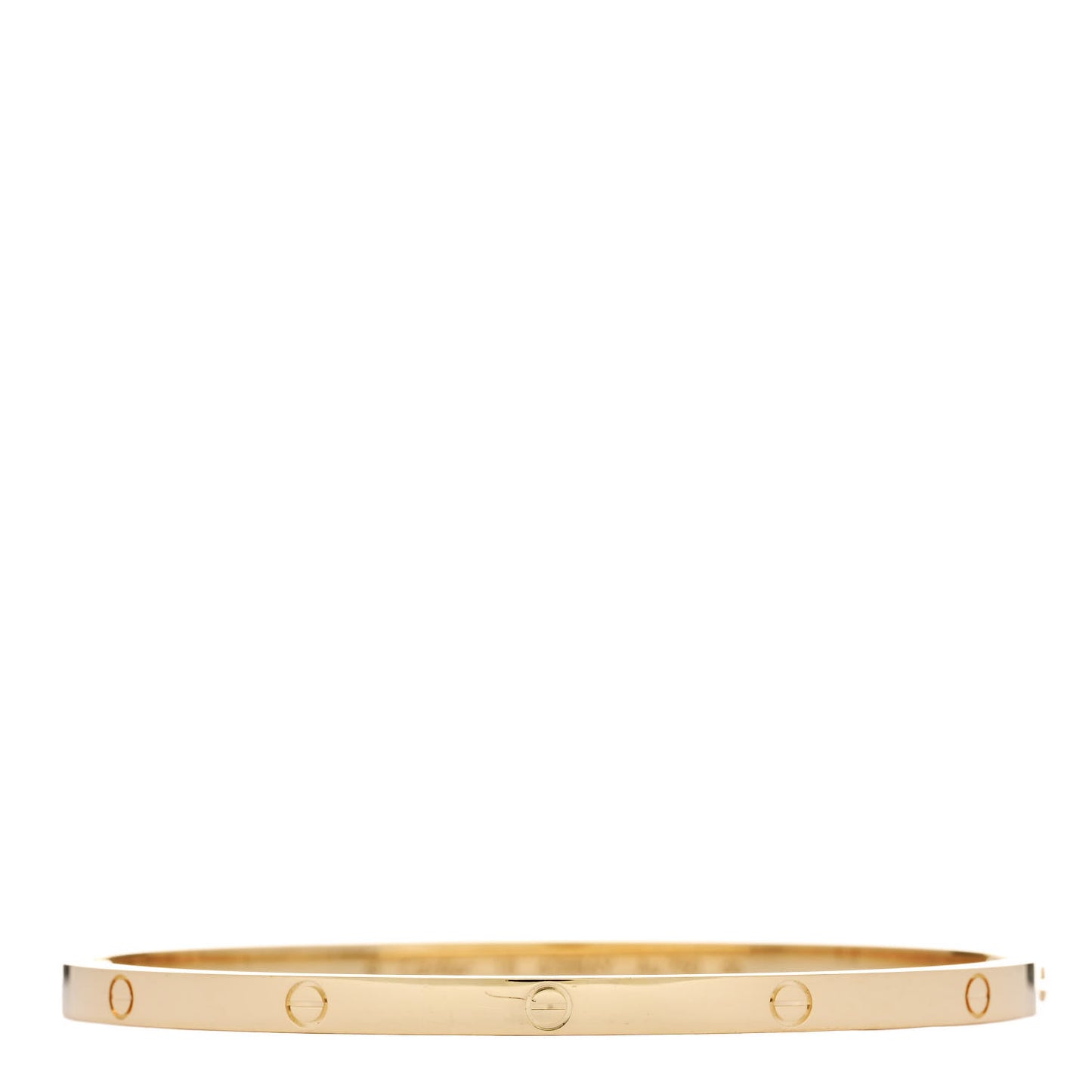 18K Yellow Gold Small LOVE Bracelet 18