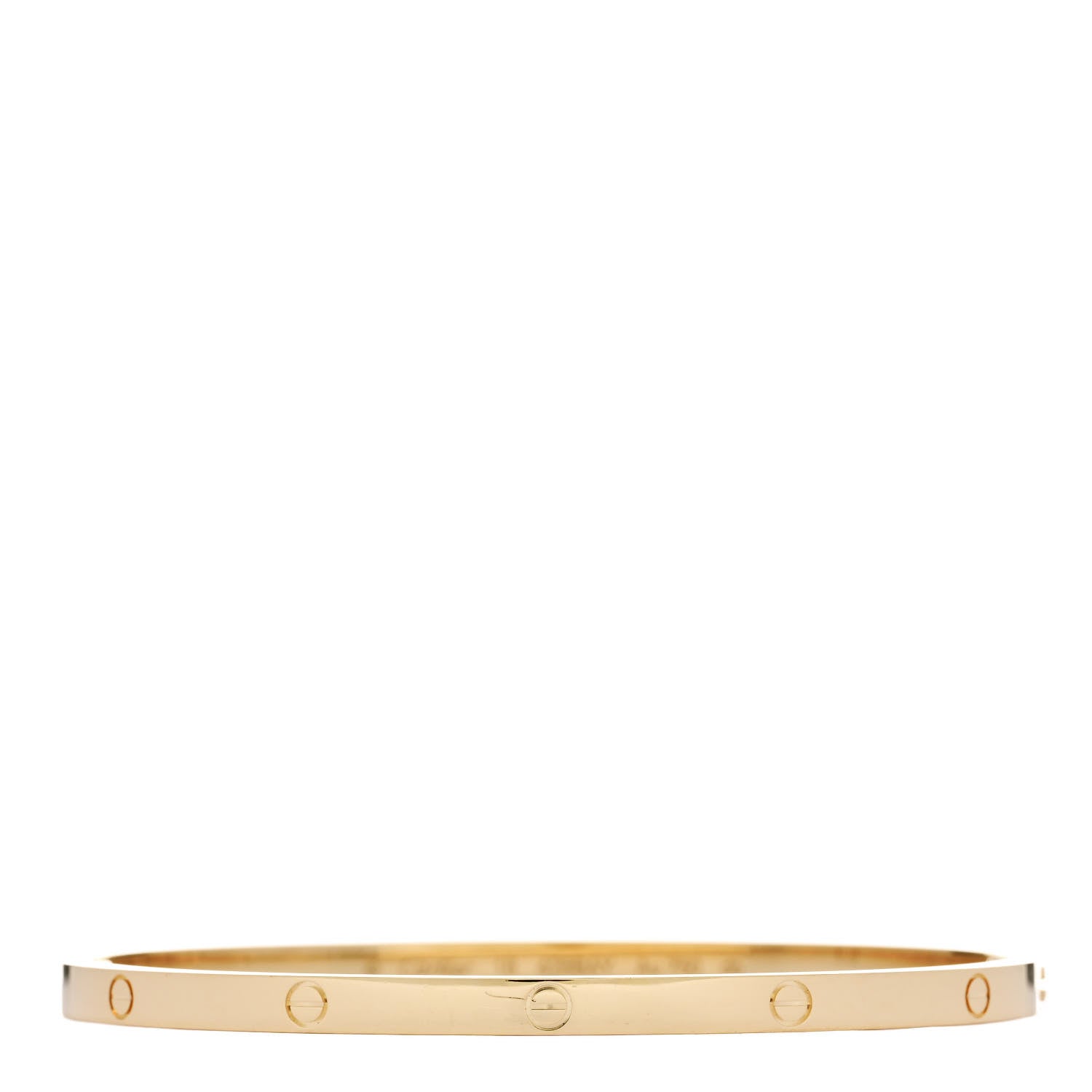 Cartier 18K Yellow Gold Small LOVE Bracelet 18 1 of 8