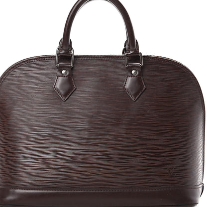 Louis Vuitton Epi Alma PM Moka 8 of 17