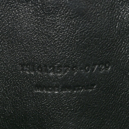 Saint Laurent Grain De Poudre Matelasse Monogram Mini Lou Camera Bag Asphalt 7 of 11