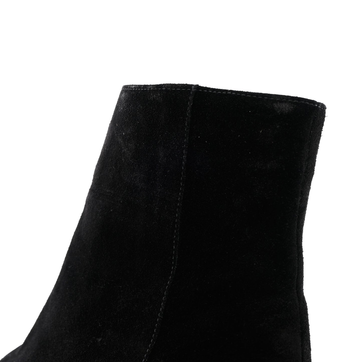 Suede Melodie Ankle Boots 40 Black