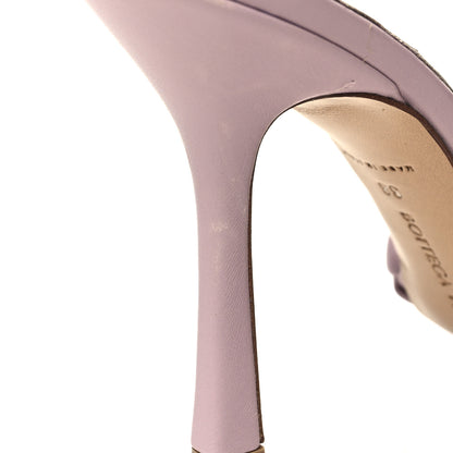 Bottega Veneta Nappa Maxi Intrecciato Lido 90mm Mule Sandals 38 Magnolia 10 of 10
