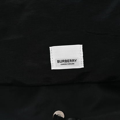 Burberry Nylon Grained Calfskin Watson Diaper Bag Black 10 of 13