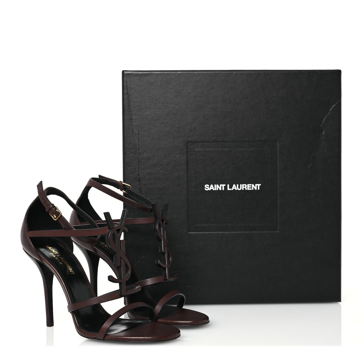 Calfskin Cassandra 100 Sandals 37 Moro