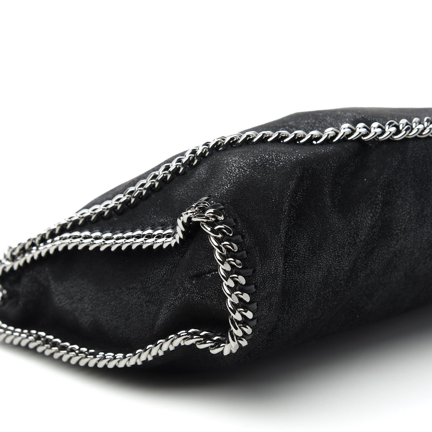 Shaggy Deer Small Falabella Tote Black