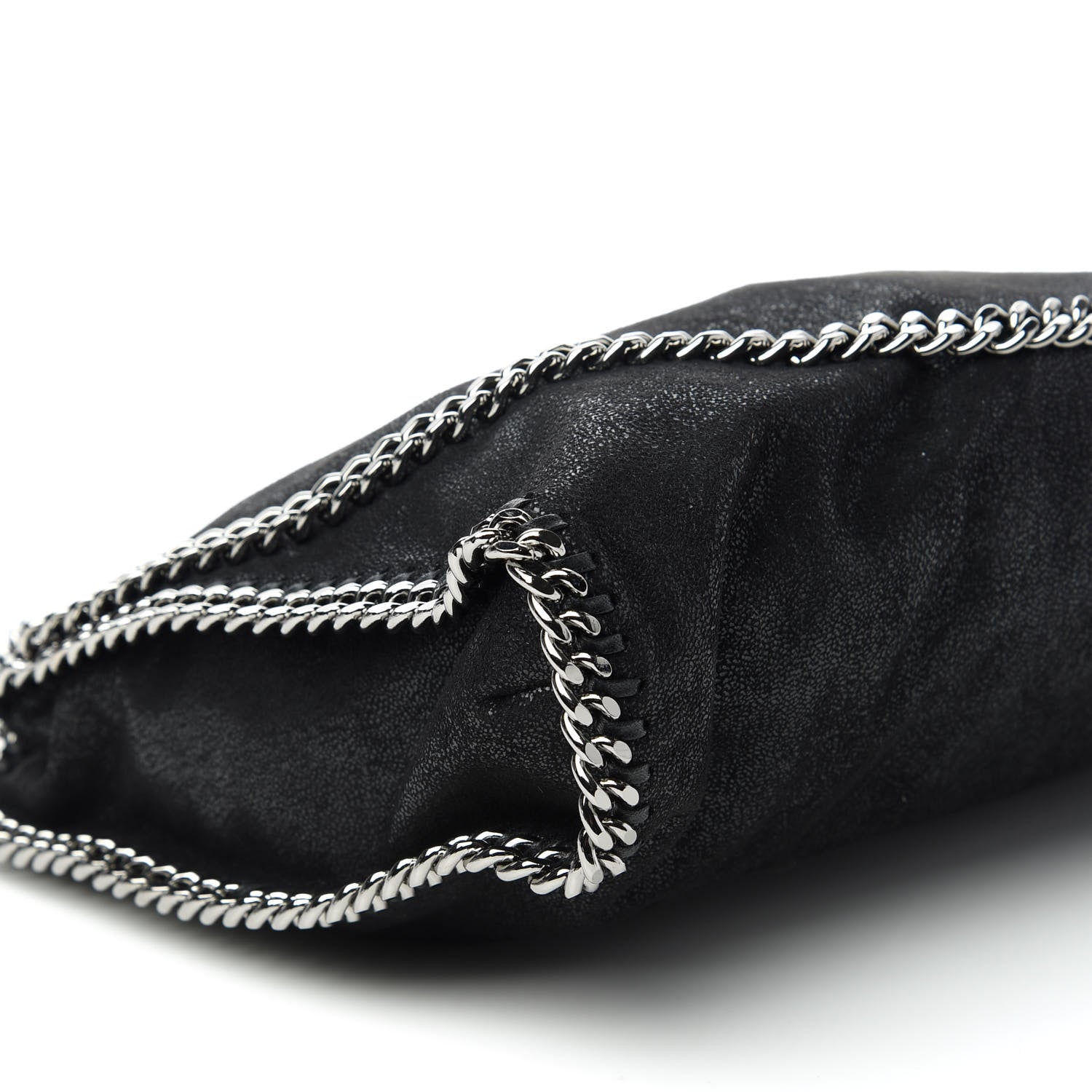 Stella McCartney Shaggy Deer Small Falabella Tote Black 7 of 11
