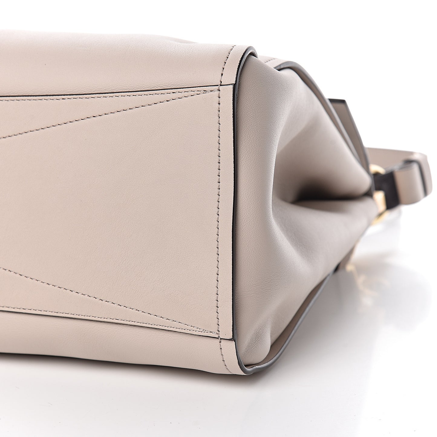 Calfskin Medium Mystic Shoulder Bag Natural