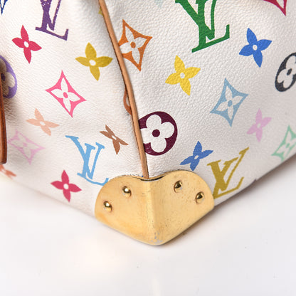 Louis Vuitton Monogram Multicolor Speedy 30 White 21 of 27