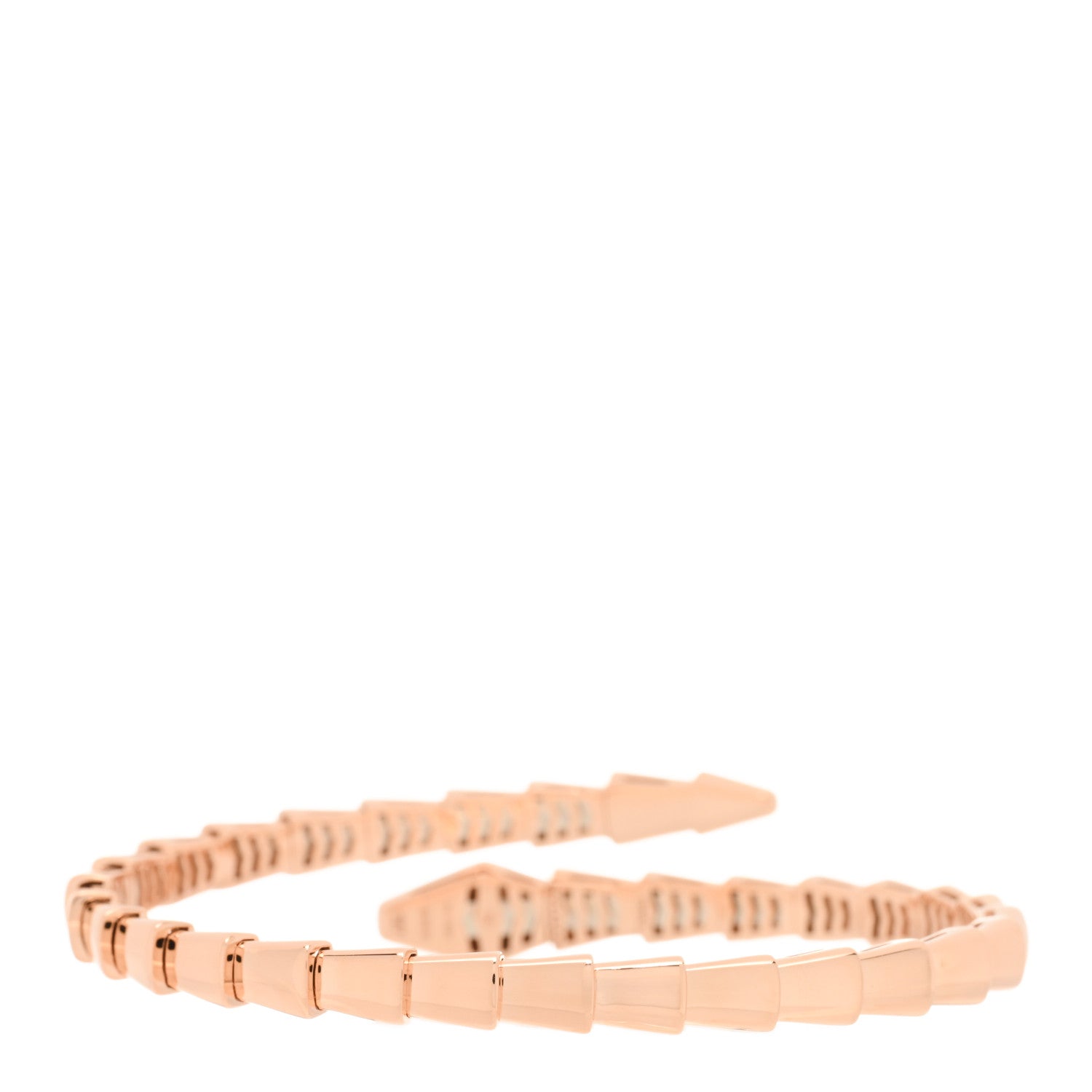 Bulgari 18K Rose Gold Serpenti Viper Bracelet S 2 of 3