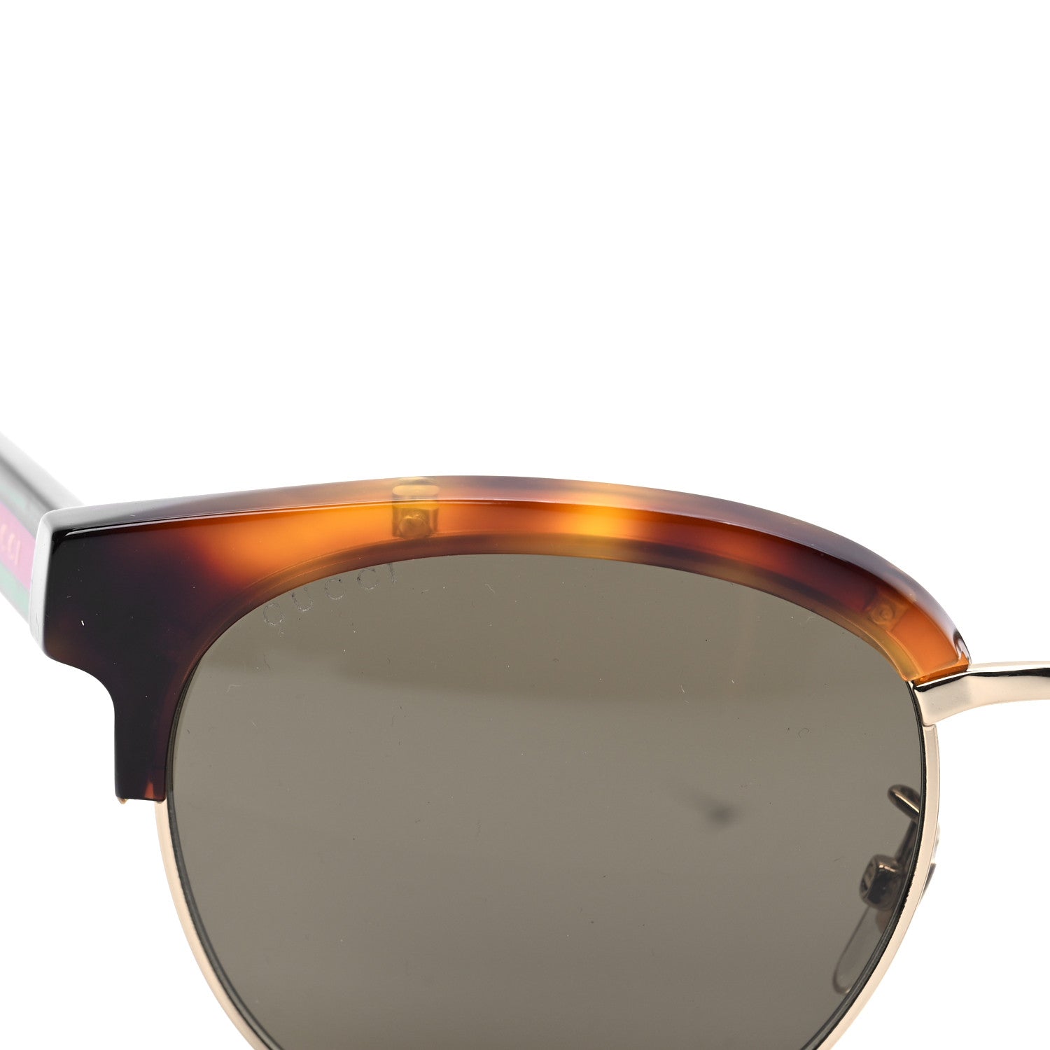 Gucci Web Sunglasses GG0058SK Tortoise 7 of 7