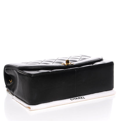 Chanel Lambskin Quilted Medium Single Flap Black 4 of 7