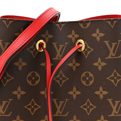 Louis Vuitton Monogram Neonoe MM Coquelicot 8 of 12
