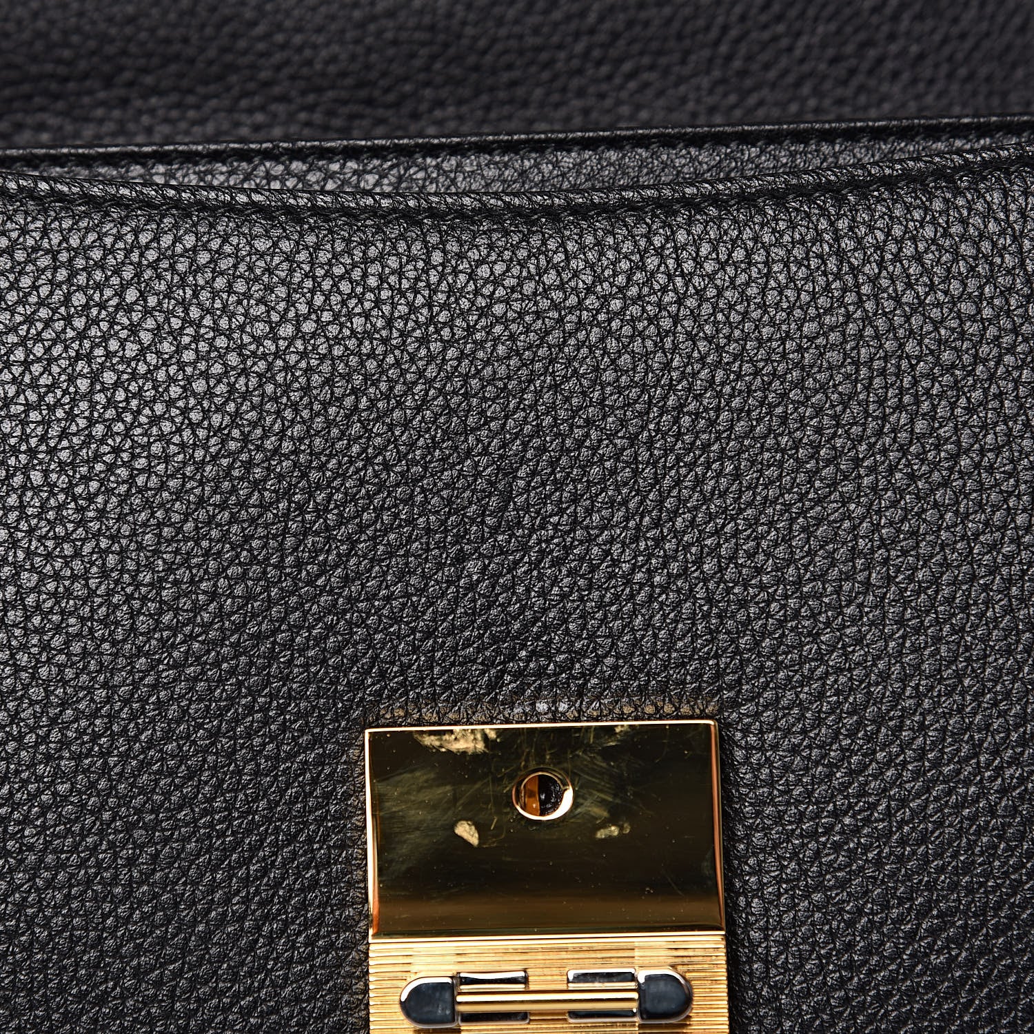 Gucci Grainy Calfskin Small Zumi Shoulder Bag Black 10 of 11