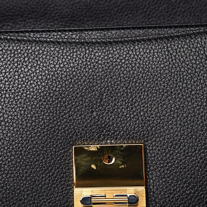 Gucci Grainy Calfskin Small Zumi Shoulder Bag Black 10 of 11