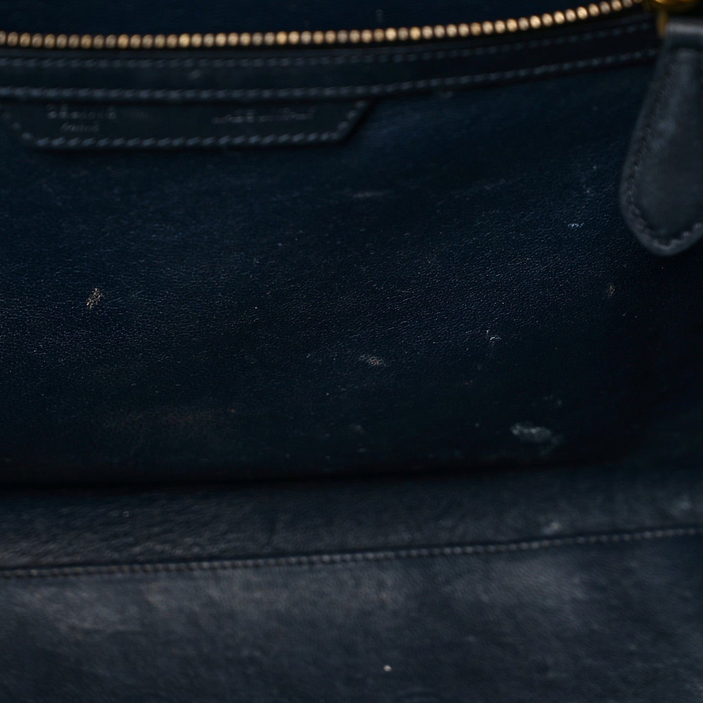 Smooth Calfskin Striped Canvas Mini Luggage Multicolor