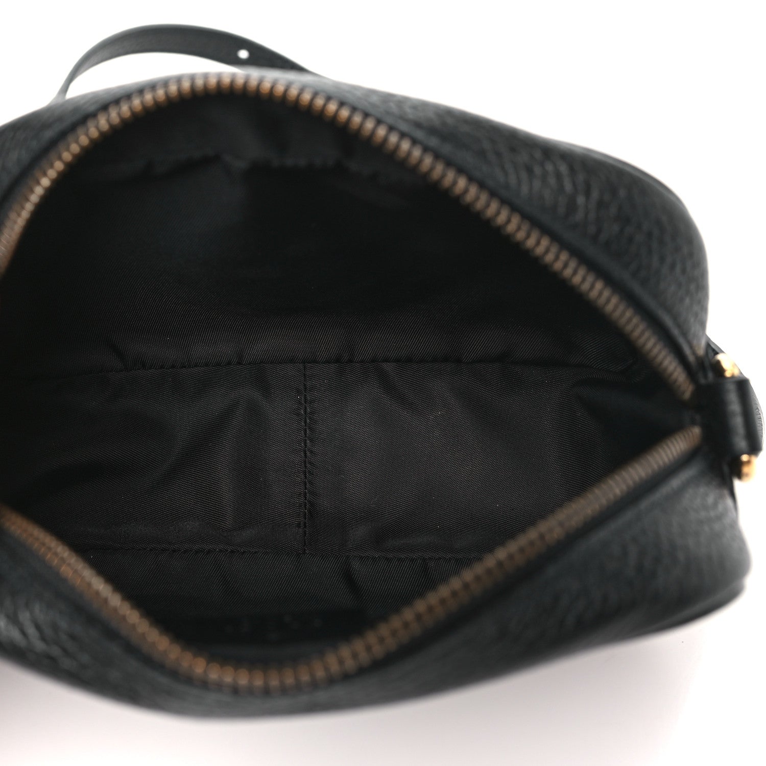 Gucci Pebbled Calfskin Mini Soho Disco Bag Black 5 of 10