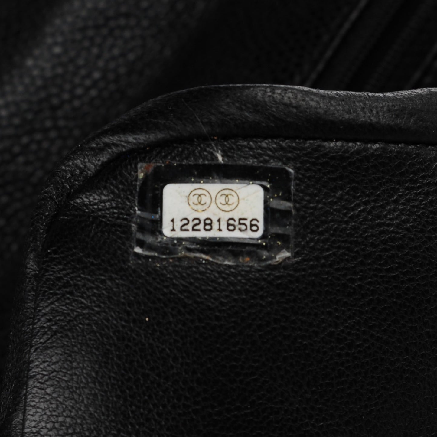 Caviar Quilted Jumbo Single Flap Black