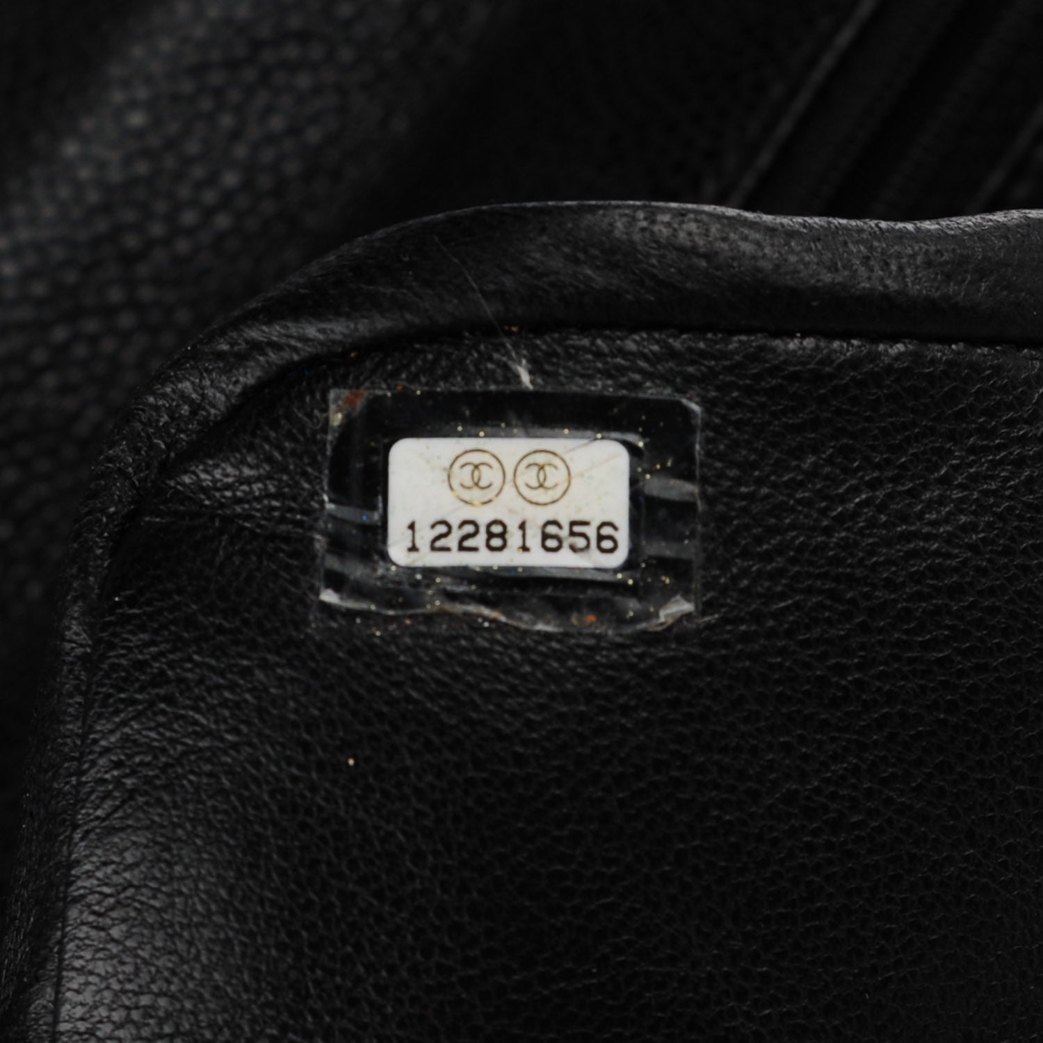 Chanel Caviar Quilted Jumbo Single Flap Black 7 of 8