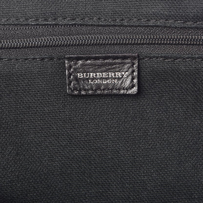 Burberry House Check Small Buckle Tote Black 6 of 12
