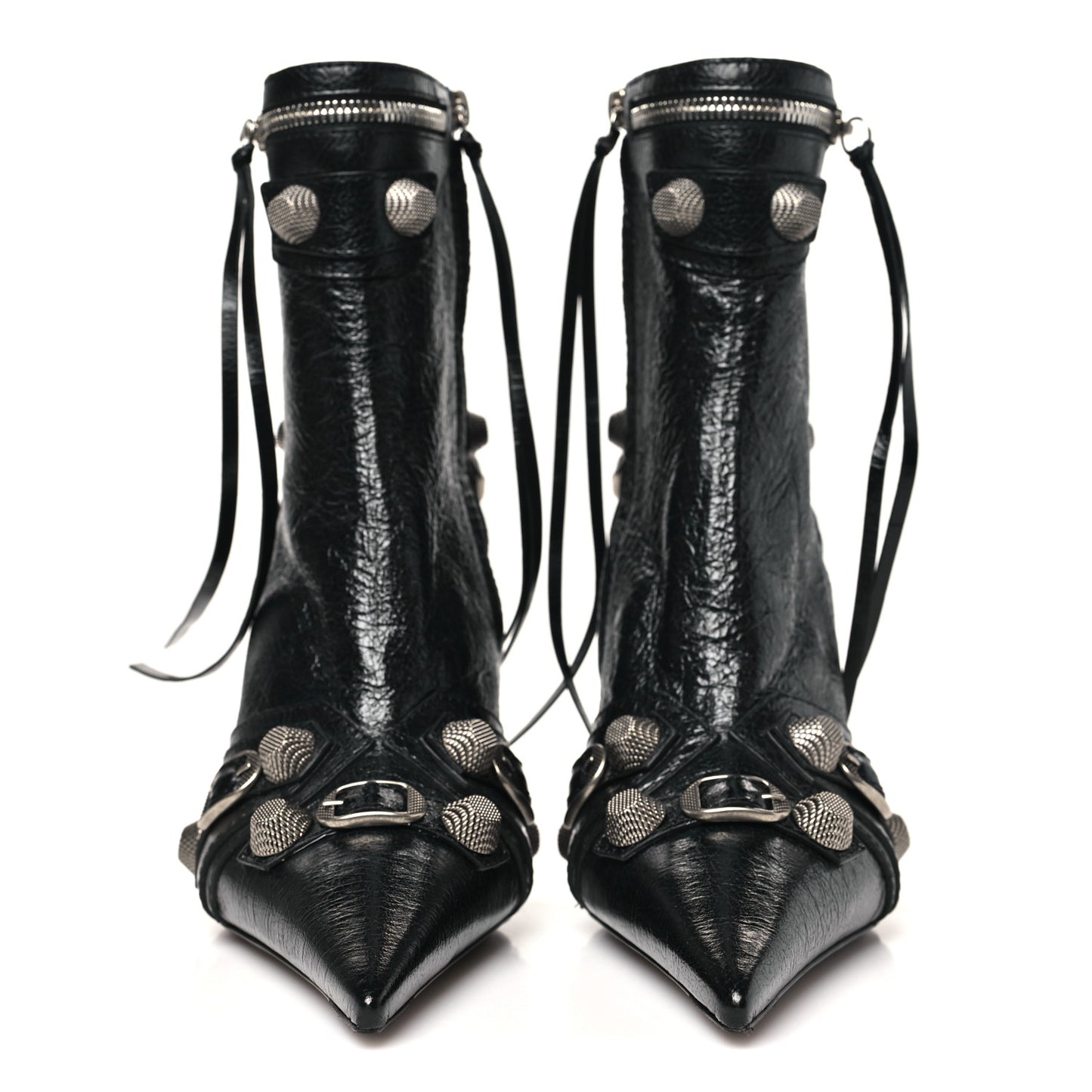 Agneau Arena Cagole 90mm Ankle Boots 39 Black