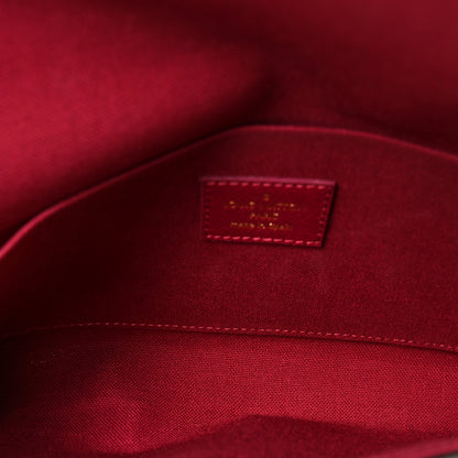 Louis Vuitton Monogram Pochette Felicie Chain Wallet Fuchsia 6 of 9