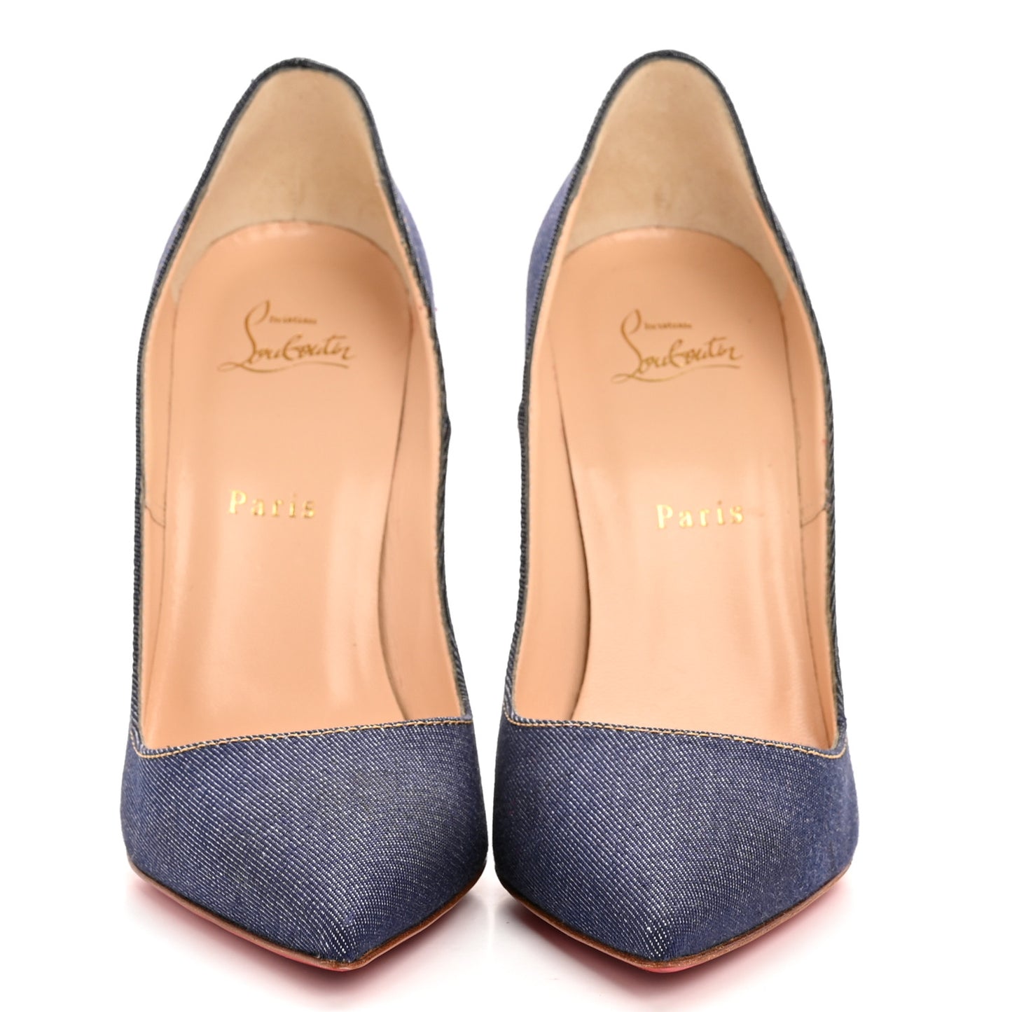 Denim Jazz Calf So Kate 120 Pumps 40 Blue White